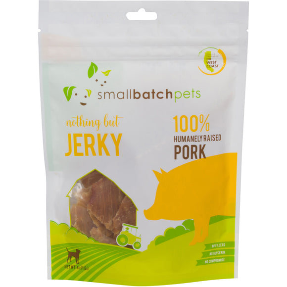 Smallbatch Pork Jerky Grain Free Freeze Dried Dog & Cat Treats