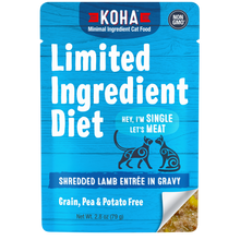 Koha Limited Ingredient Lamb Shredded Entree In Gravy Grain Free Wet Cat Food