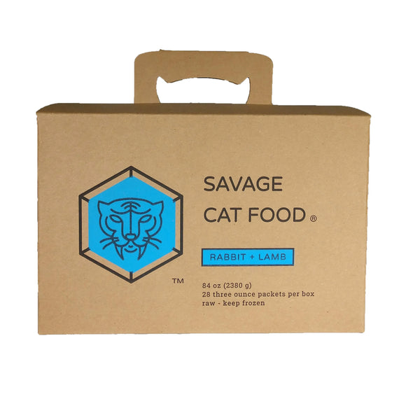 Savage Cat Rabbit Raw Frozen Cat Food