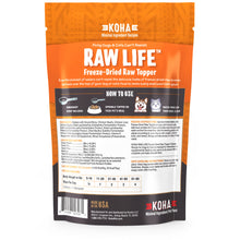 Koha Minimal Ingredient Raw Life Topper Chicken Recipe Freeze Dried Dog Food
