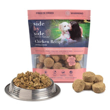 Side By Side Warming Chicken Recipe Freeze-Dried Mini Meals & Mixers For Dog