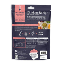 Side By Side Warming Chicken Recipe Freeze-Dried Topper For Dog