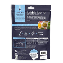 Side By Side Cooling Rabbit Recipe Freeze-Dried Topper For Dog
