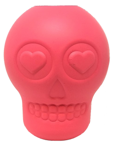 Sodapup Mutts Kick Butt Magnum Sugar Skull Toy Ultra Durable Rubber Chew & Treat Dispenser For Dog