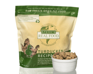 Steve's Real Food Turducken Prey Model Quest Nuggets Freeze Dry Raw Food For Dogs And Cats