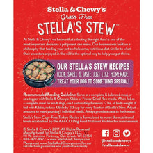 Stella & Chewy's Stella's Stew Cage Free Turkey Recipe Grain Free Wet Dog Food