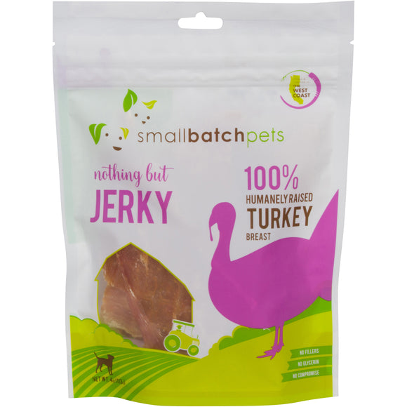 Smallbatch Turkey Jerky Grain Free Freeze Dried Dog & Cat Treats