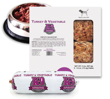 K9 kraving Turkey & Vegetable Raw Frozen Dog Food