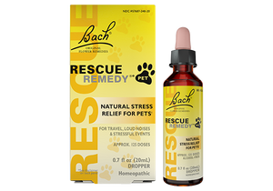 Bach Flower Rescue Remedy Natural Stress Relief for Pets