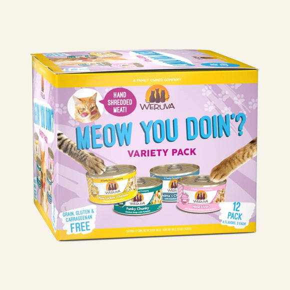 Weruva Meow You Doin All Life Stage Variety Pack Wet Cat Food