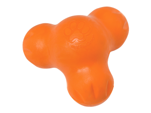 West Paw Tux Treat Dispensing Tangerine Dog Chew Toy