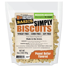 K9 Granola Factory Basics Peanut Butter Flavored Grain Free Biscuit Dog Treats