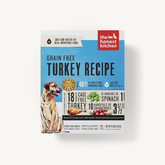 The Honest Kitchen Turkey Recipe Grain Free Dehydrated Dry Dog Food