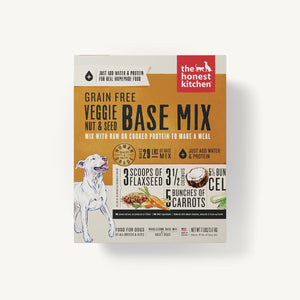 The Honest Kitchen Veggie Nut & Seed Base Mix Adult Grain Free Dehydrated Dry Dog Food