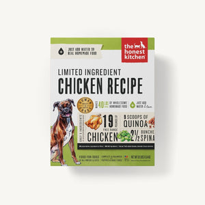 The Honest Kitchen Limited Ingredient Diet Chicken Recipe Dehydrated Dry Dog Food