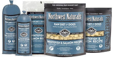 Northwest Naturals Whitefish Salmon Grain Free Nuggets Frozen Raw Food For Dogs