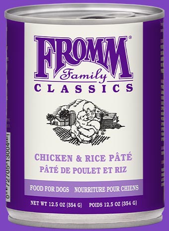 Fromm Classic Pate Chicken & Rice Grain Inclusive Dog Wet Food