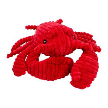 Tall Tails  Crunch Lobster Squeaker Plush Dog Toy