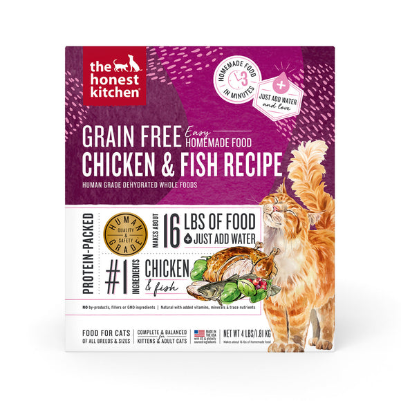 Honest Kitchen Chicken & Whitefish Grain Free Cat Dehydrated Food