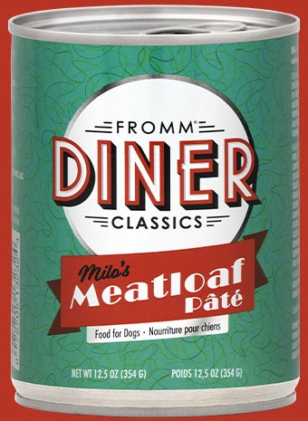Fromm Classics Milo's Meatloaf Pate  Grain Inclusive Dog Wet Food