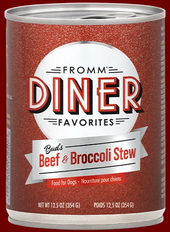 Fromm  Bud's Beef & Broccoli Stew Grain Inclusive Wet Dog Food