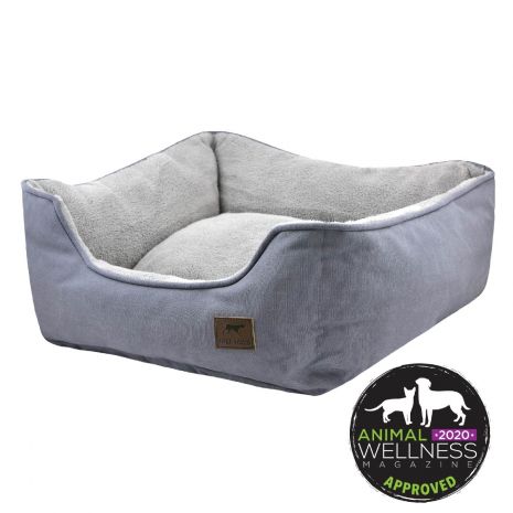 Tall Tails Dream Chaser Bolster Charcoal Dog Bed