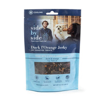 Side By Side Cooling Duck l'Orange jerky Dry Roasted Treats For Dog and Cat