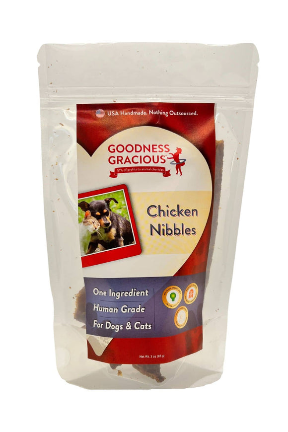 Goodness Gracious Chicken Nibbles Dog and Cat Treats
