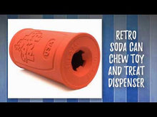 Sodapup Retro Soda Can Toy Durable Rubber Chew & Treat Dispenser For Dogs