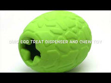 Sodapup Mutts Kick Butt Dinosaur Egg Toy Durable Rubber Chew & Treat Dispenser For Dog
