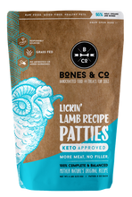 Bones & Co Lickin Lamb Recipe Frozen Dog Food