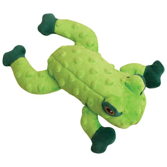 Snugarooz Lilly The Frog Plush Dog Toy