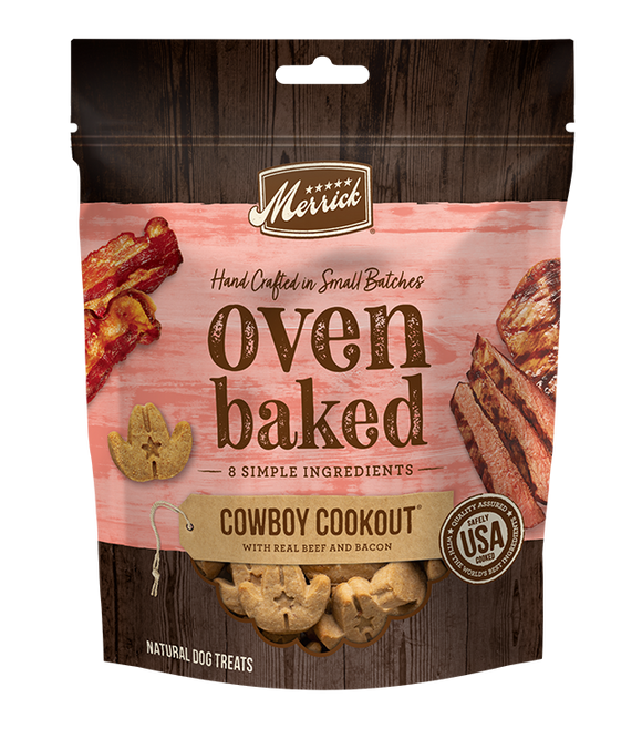 Merrick Cowboy Cookout Real Beef And Bacon Dog Treats