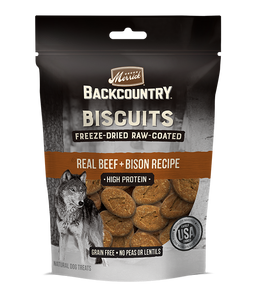 Merrick Backcountry Beef And Bison High Protein Freeze Dried Dog Biscuits