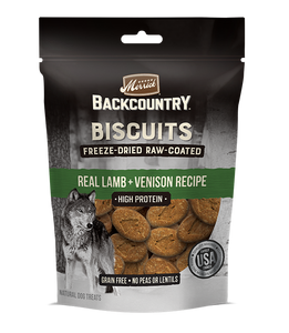 Merrick Backcountry Lamb And Venison High Protein Freez Dried Dog Biscuit