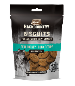 Merrick Backcountry Turkey And Duck High Protein Freeze Dried Dog Biscuit