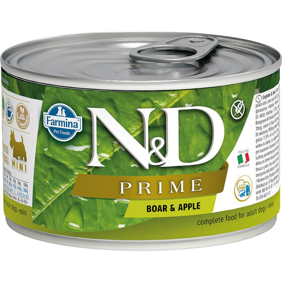 Farmina N&D Prime Adult Mini Boar & Apple Grain Free Wet Dog Food