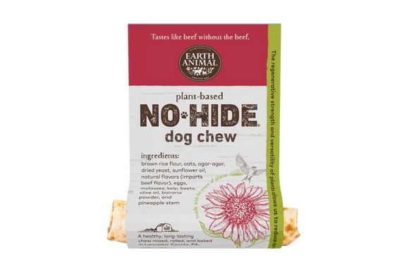 Earth Animal No-Hide No-Meat Plant Based Beef Flavored Dog Chew