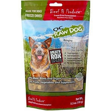OC Raw Beef & Produce Meaty Rox Freeze Dried Formulation Dog