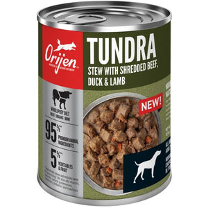 Orijen Tundra Can Stew With Beef, Duck And Lamb Grain Free Dog Wet Food