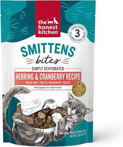 Honest Kitchen Smittens Round Herring & Cranberry Cat Treats