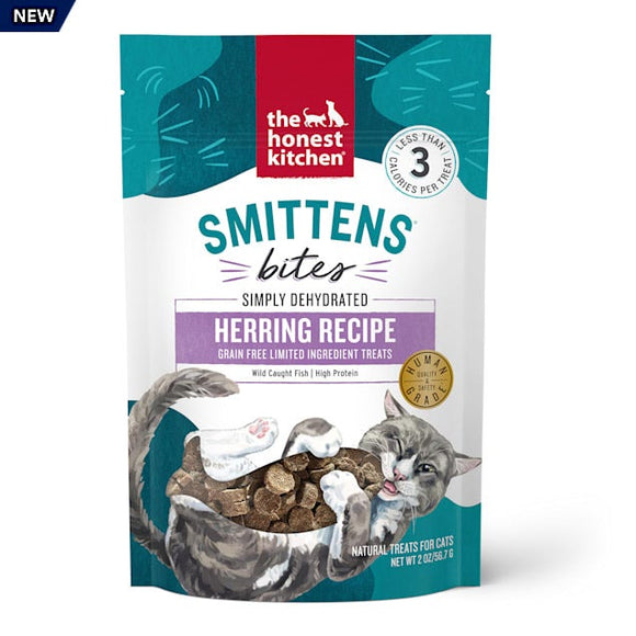 The Honest Kitchen Smittens Bites Herring Grain Free Cat Treats