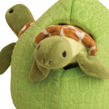 Snugarooz Hide & Seek Turtle Reef Plush Dog Toy