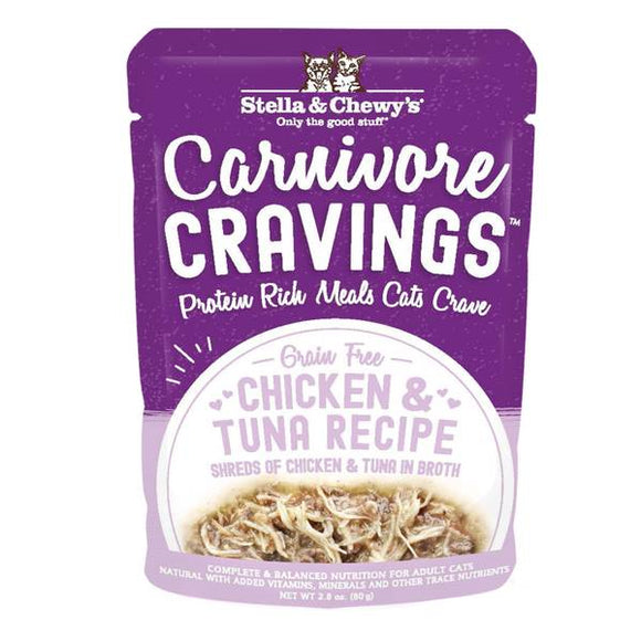 Stella & Chewy's Carnivore Cravings Morsels Chicken Tuna Cat Wet Food