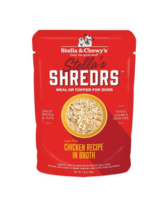 Stella & Chewy's Shredrs Chicken in Broth Dog Wet Food