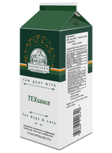 Solutions Pet Products TexSauce Raw Frozen Goat Milk For Dogs And Cats