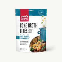 The Honest Kitchen Bone Broth Bites All Life Stage Roasted With Turkey Bone Broth Pumpkin & Parsley Grain Free Dog Treats