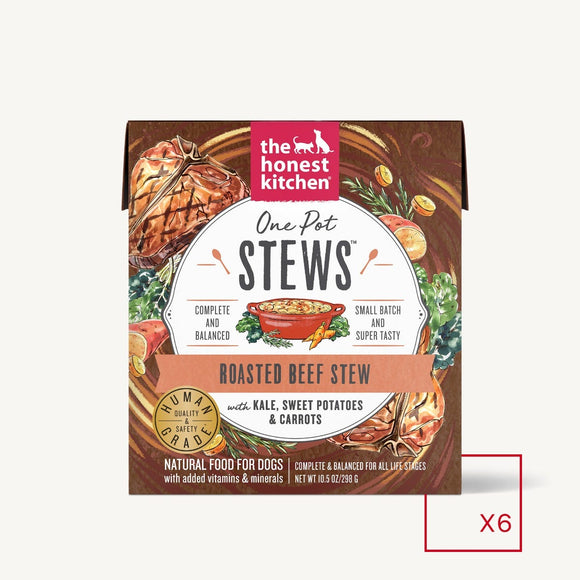 The Honest Kitchen One Pot Stews All Life Stage Roasted Beef Stew Wet Dog Food