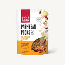 The Honest Kitchen Parmesan Pecks All Life Stage Duck Parmesan & Cherry Recipe Grain Inclusive Dog Treats