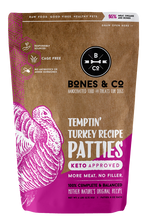 Bones & Co Temptin Turkey Recipe Frozen Dog Food